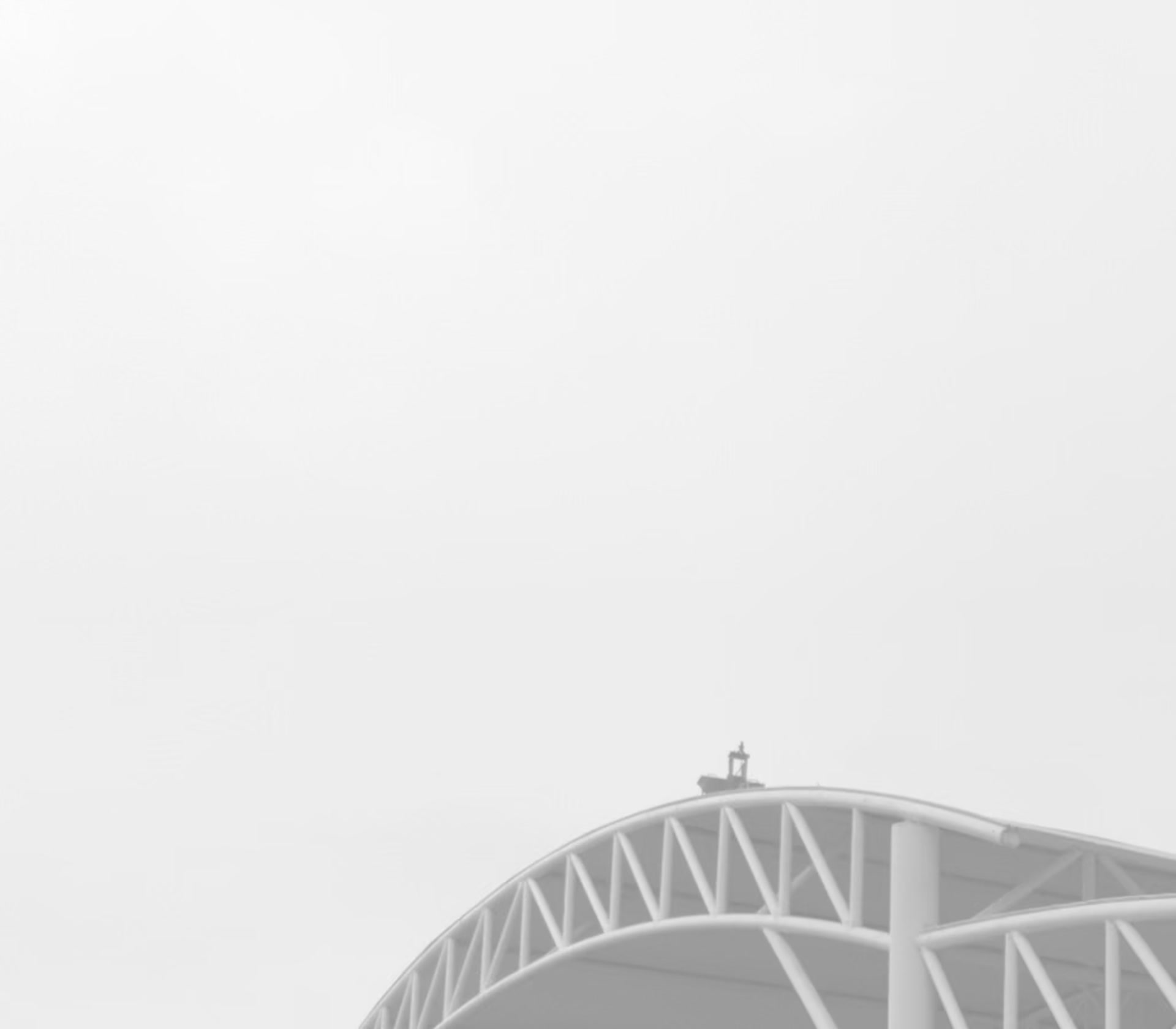 Architectural Curved Steel Canopy