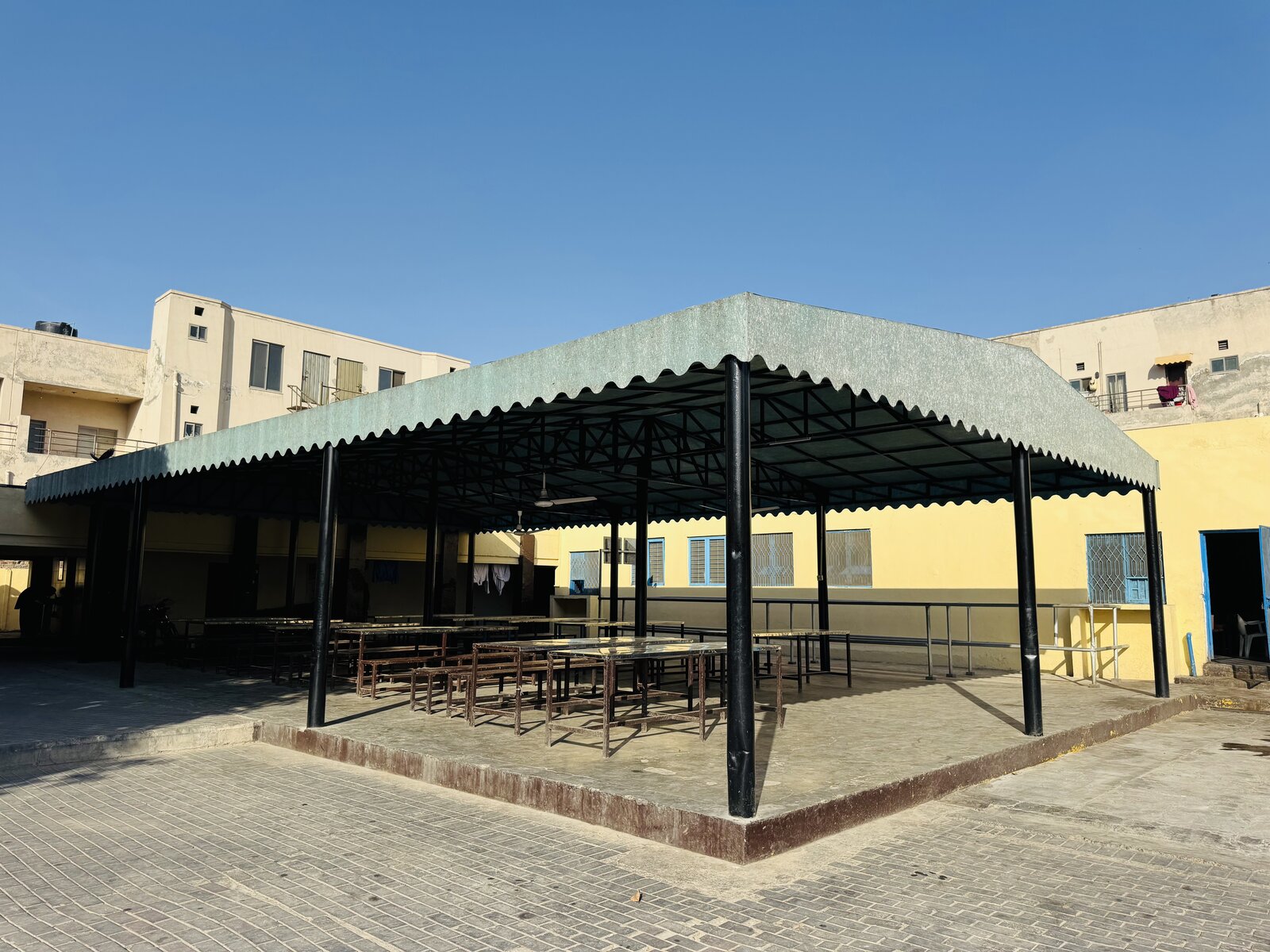 Courtyard Shade Canopy